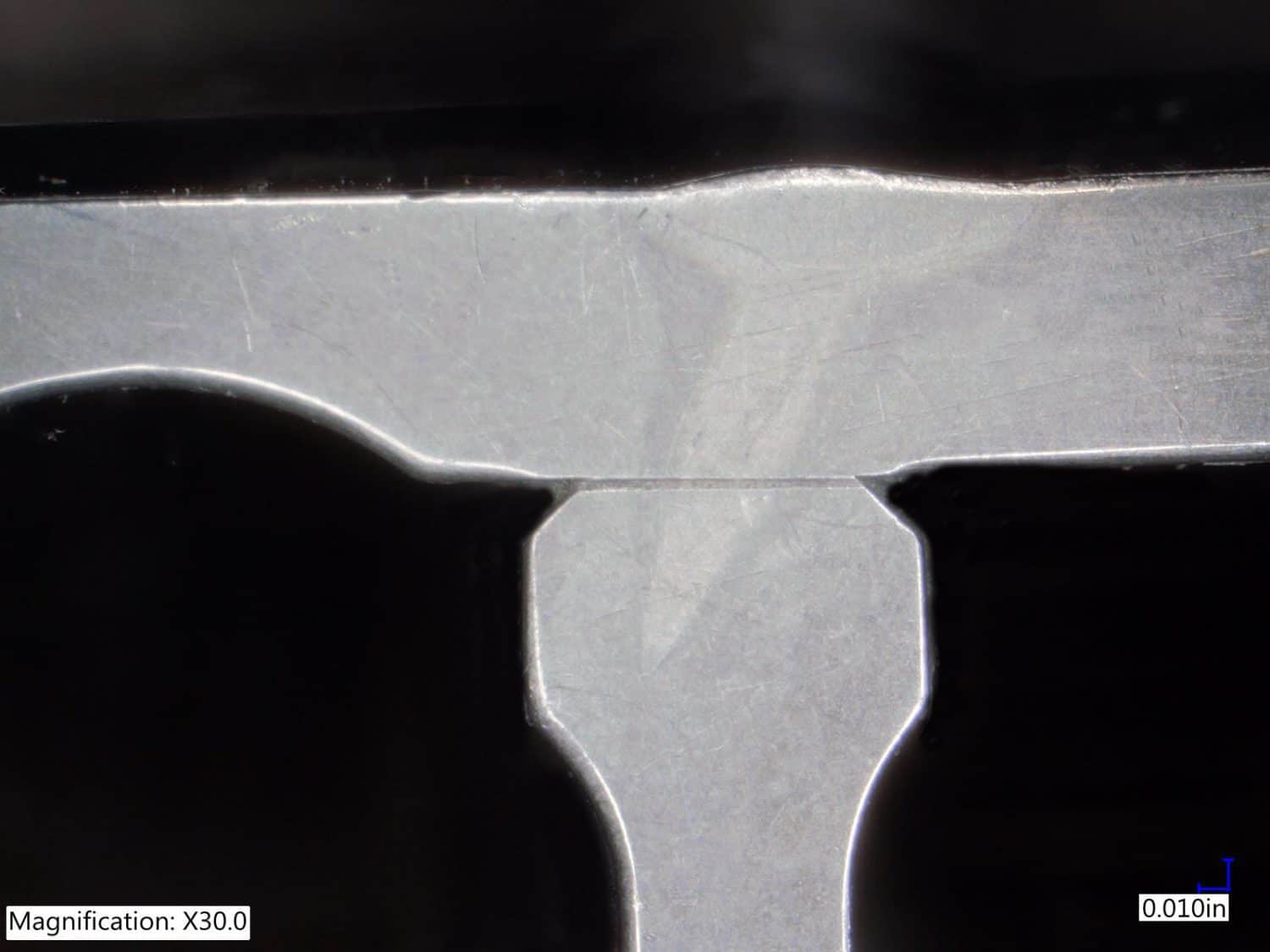 Eb Weld Cross Section